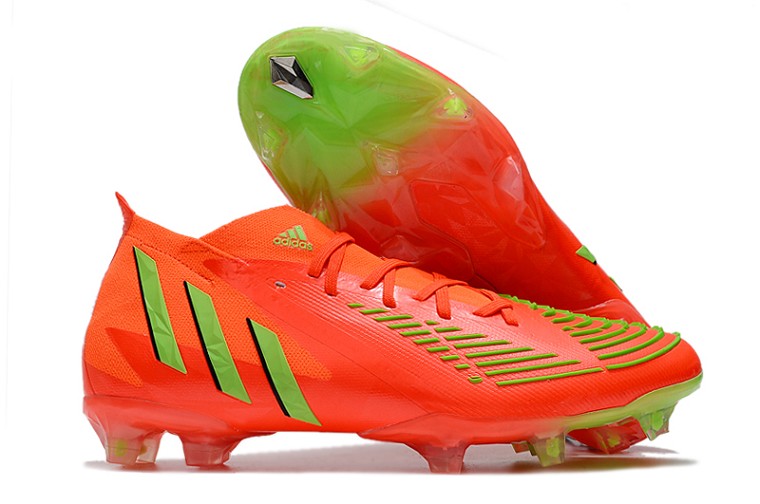 Adidas Predator Edge.1 FG - orange vert